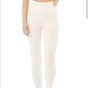 Alo yoga high waisted airbrush leggings - Ivory